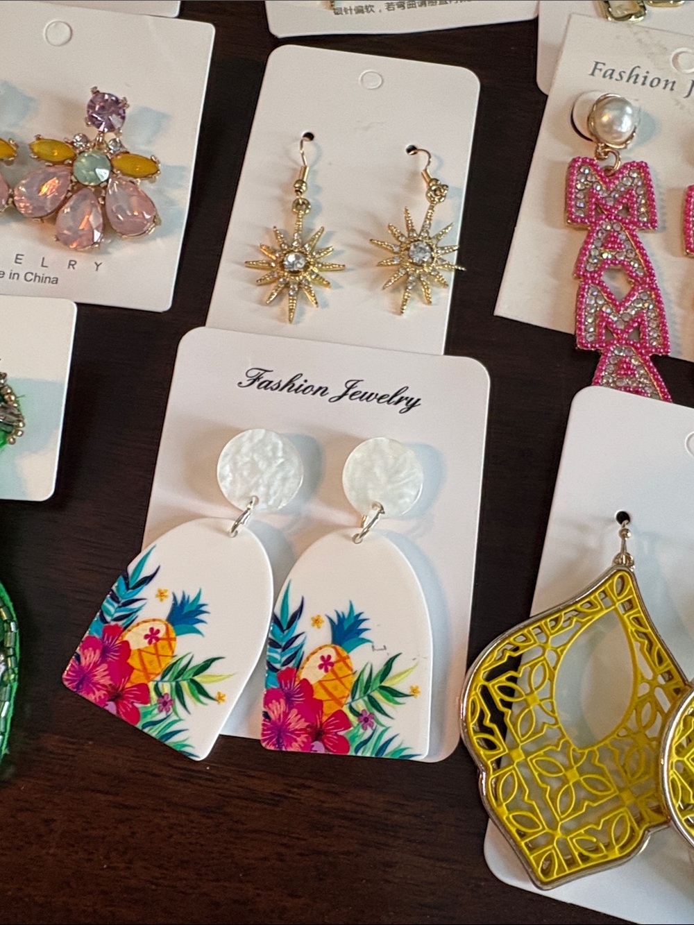 Lot of women’s fashion earrings - Picture 17 of 17